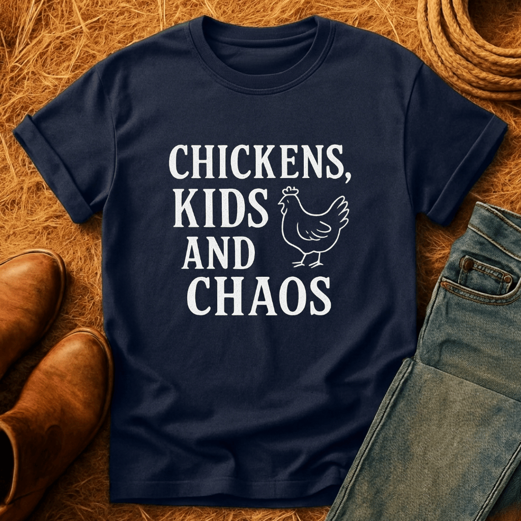Chickens, Kids & ChaosT-Shirt