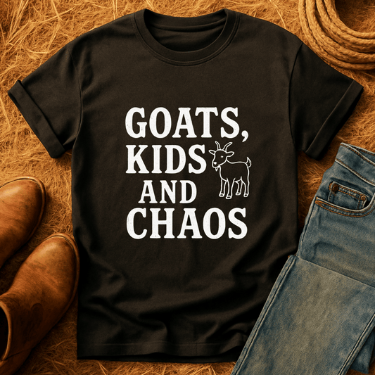 Goats, Kids & Chaos T-Shirt