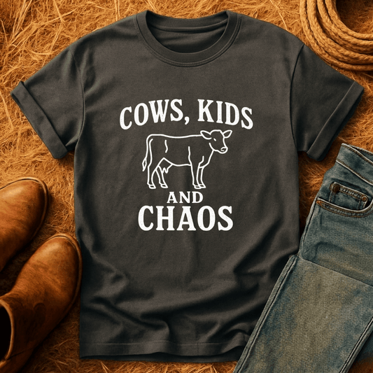 Cows, Kids & Chaos T-Shirt
