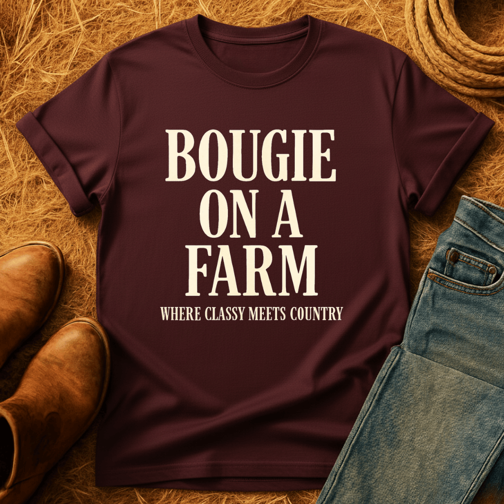 Bougie On A Farm T-Shirt
