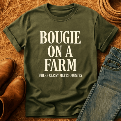 Bougie On A Farm T-Shirt