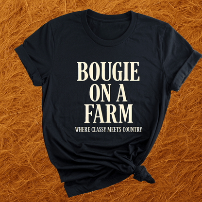 Bougie On A Farm T-Shirt