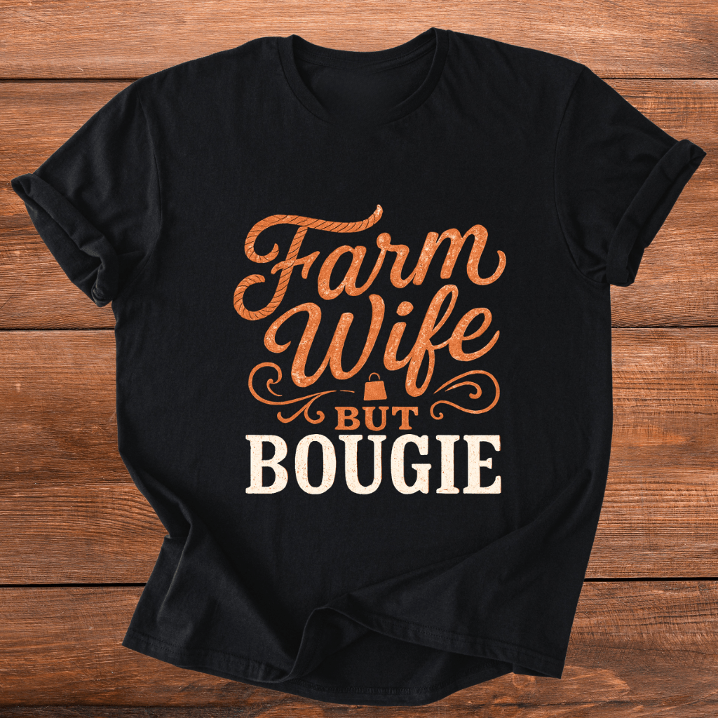 Farm Wife But Bougie T-Shirt