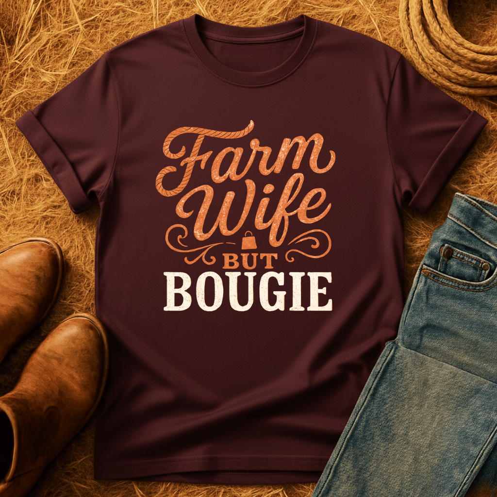 Farm Wife But Bougie T-Shirt