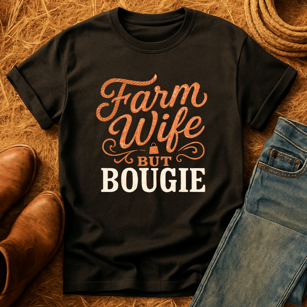 Farm Wife But Bougie T-Shirt