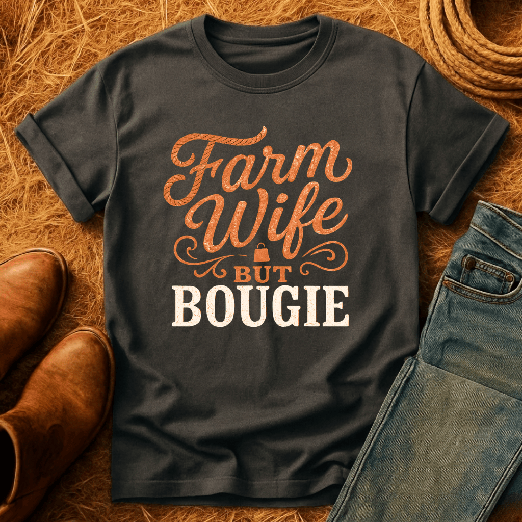 Farm Wife But Bougie T-Shirt