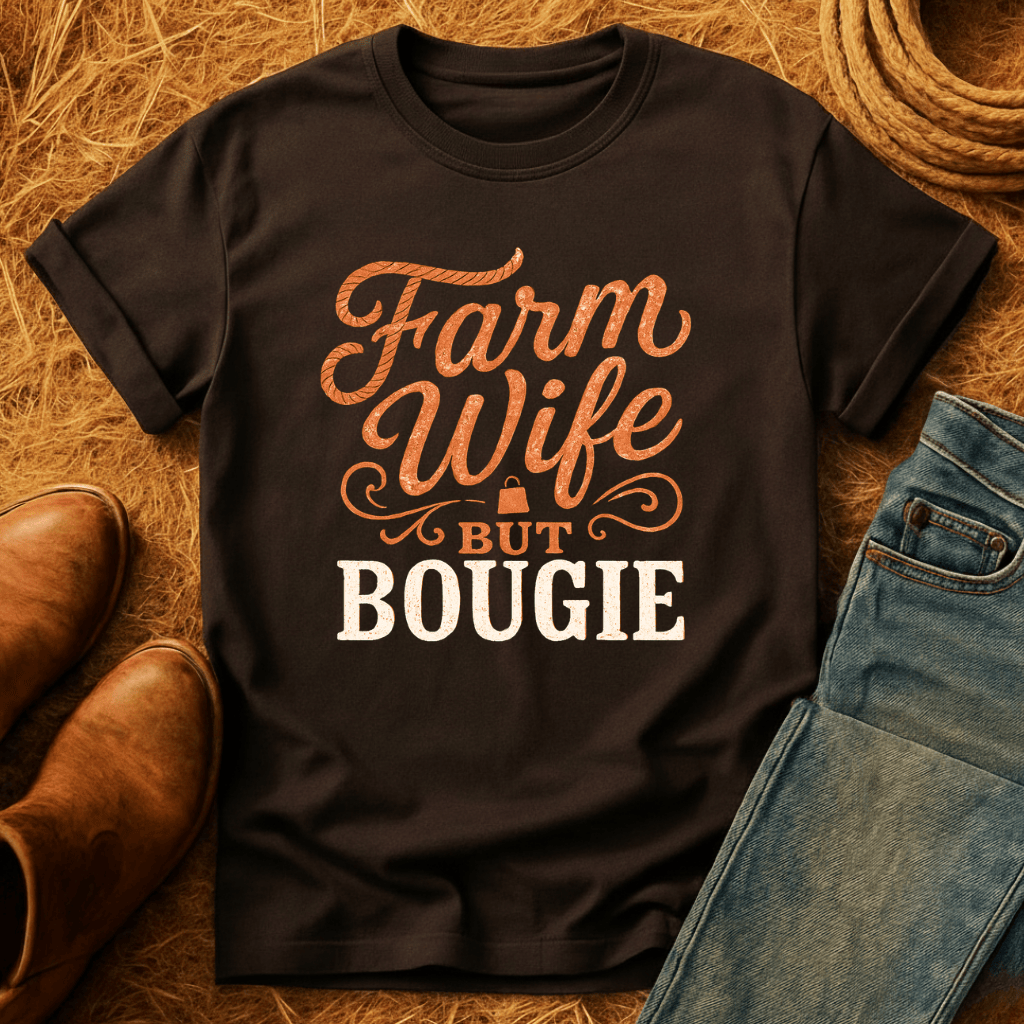 Farm Wife But Bougie T-Shirt