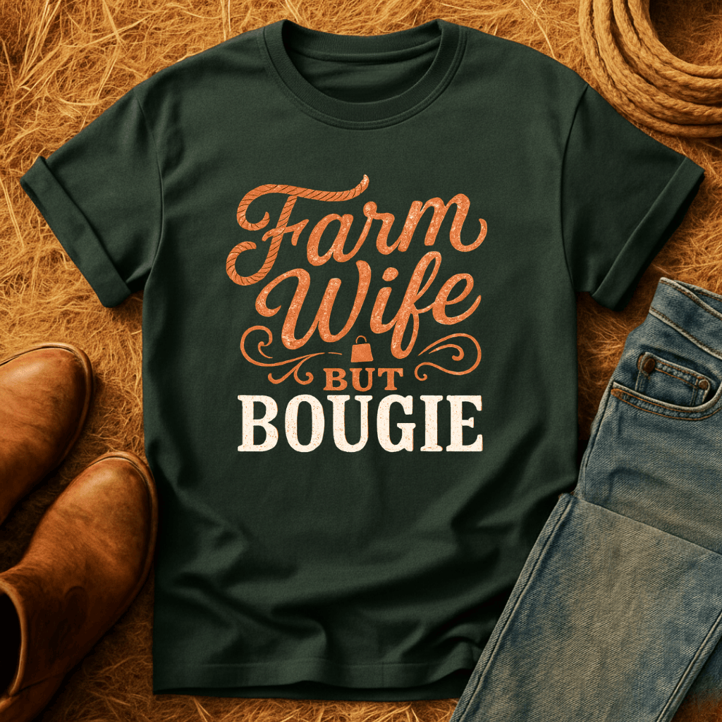 Farm Wife But Bougie T-Shirt