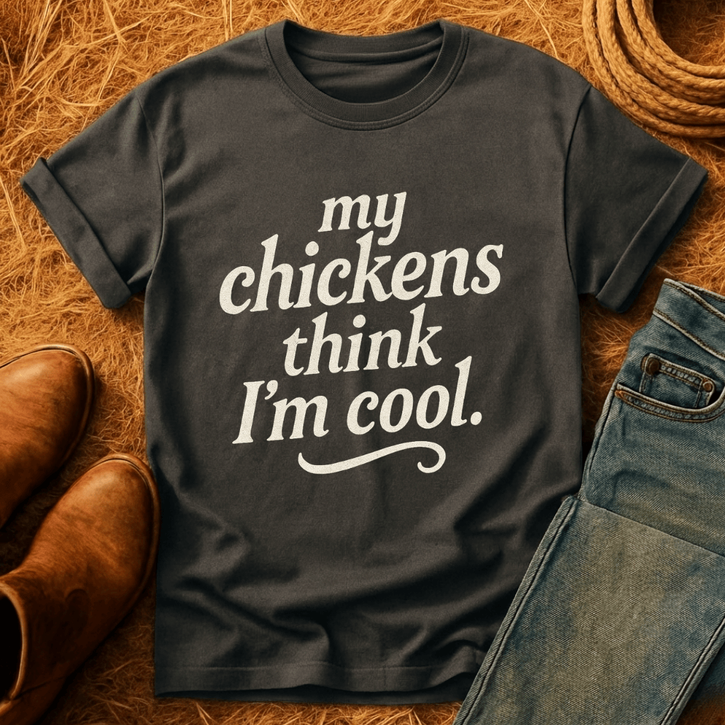 Chickens Think I'm Cool T-Shirt