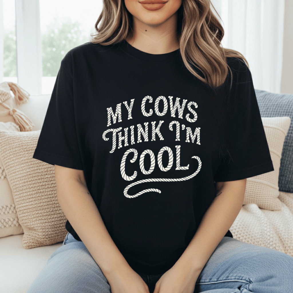 Cows Think I'm Cool T-Shirt