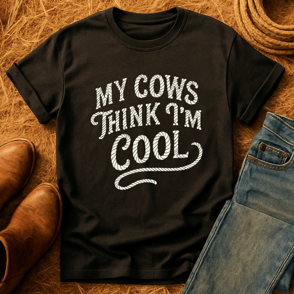 Cows Think I'm Cool T-Shirt