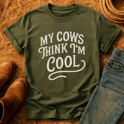 Cows Think I'm Cool T-Shirt