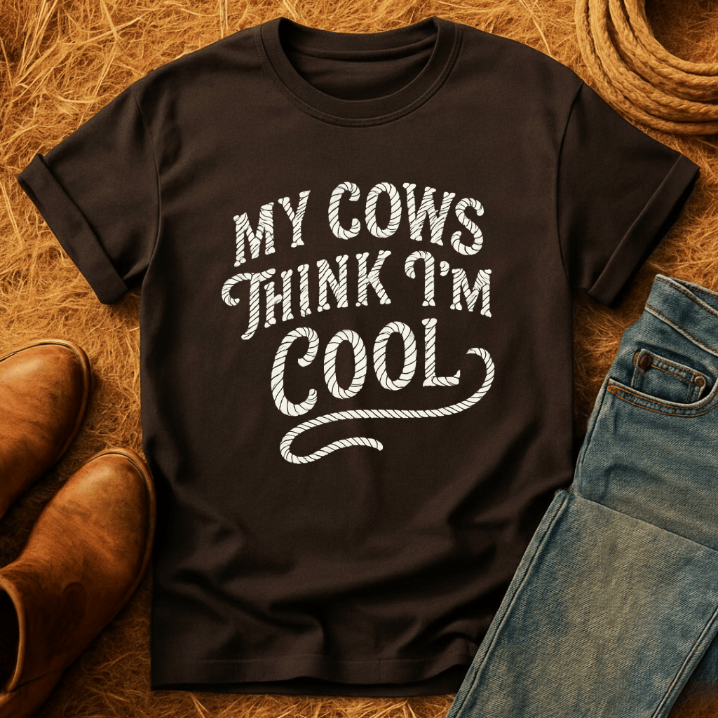 Cows Think I'm Cool T-Shirt