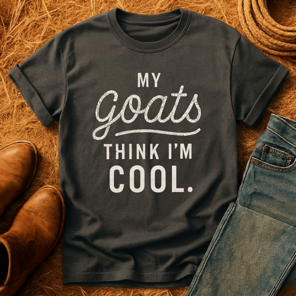 Goats Think I'm Cool T-Shirt