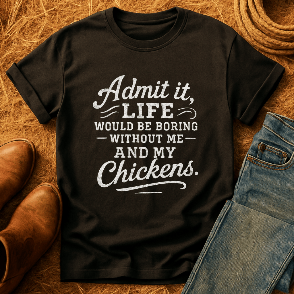 Life's Boring Without Chickens T-Shirt
