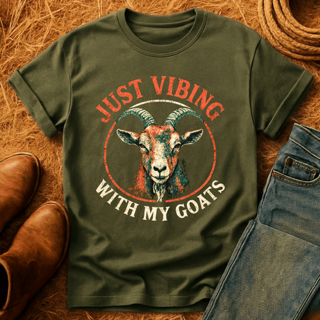 Vibing With My Goats T-Shirt
