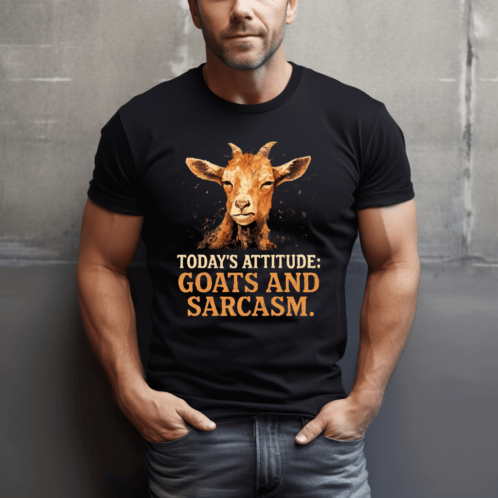 Goats & Sarcasm T-Shirt