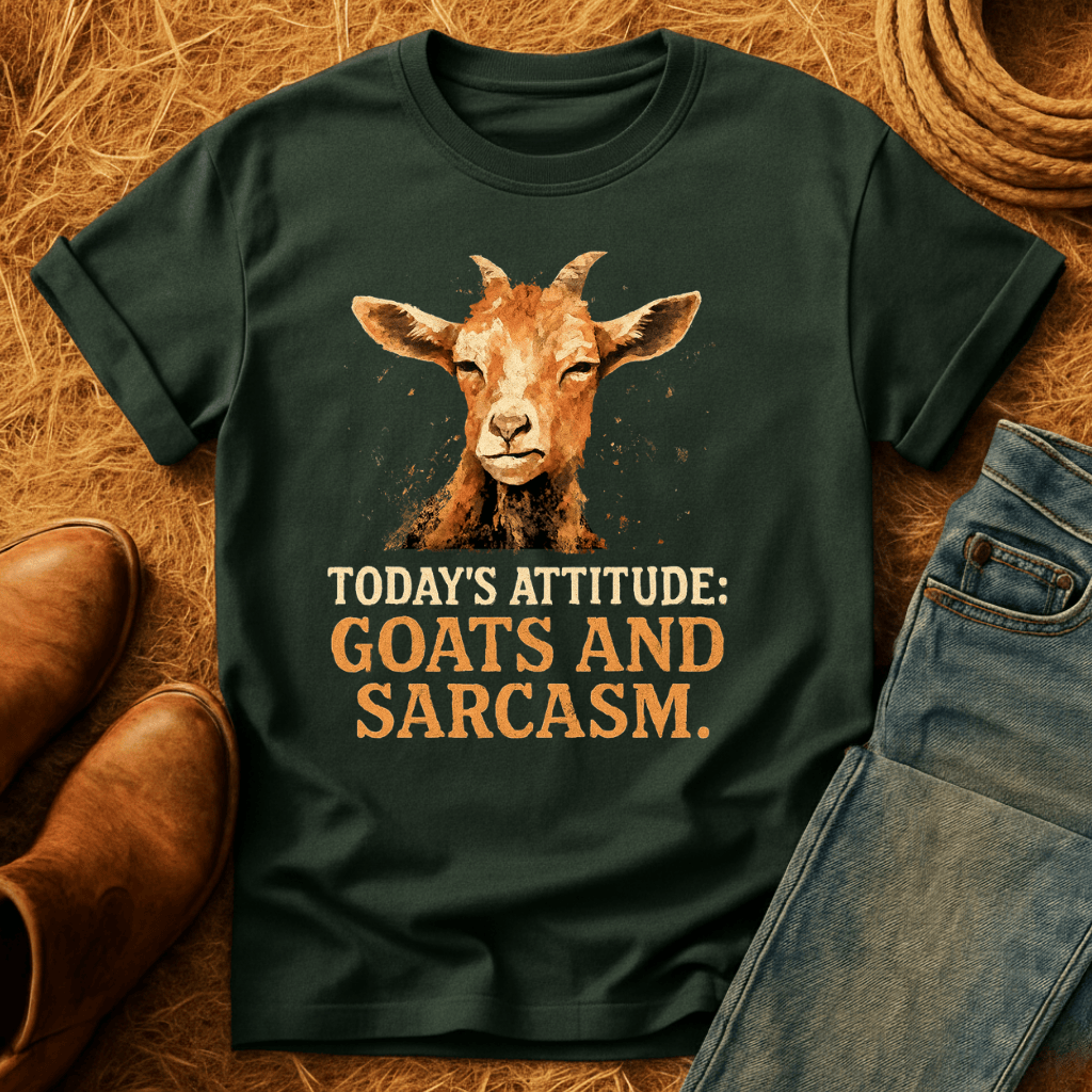 Goats & Sarcasm T-Shirt
