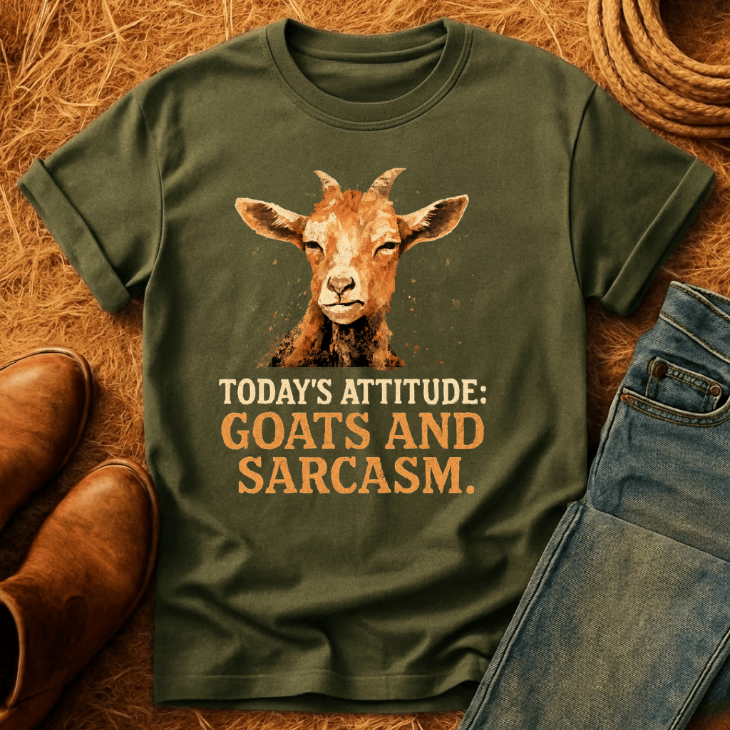 Goats & Sarcasm T-Shirt