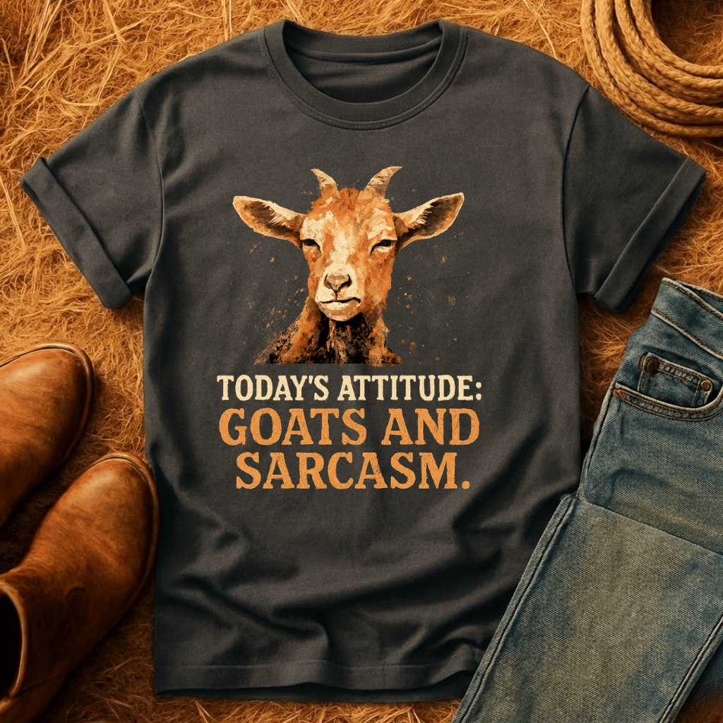 Goats & Sarcasm T-Shirt