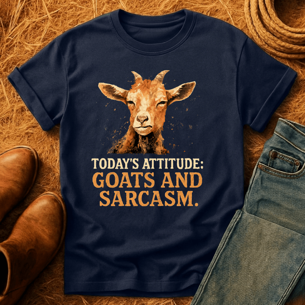 Goats & Sarcasm T-Shirt