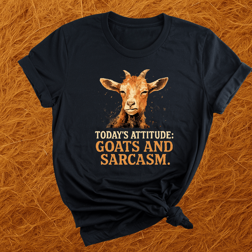 Goats & Sarcasm T-Shirt