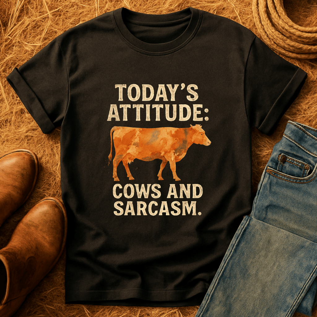 Cows & Sarcasm T-Shirt