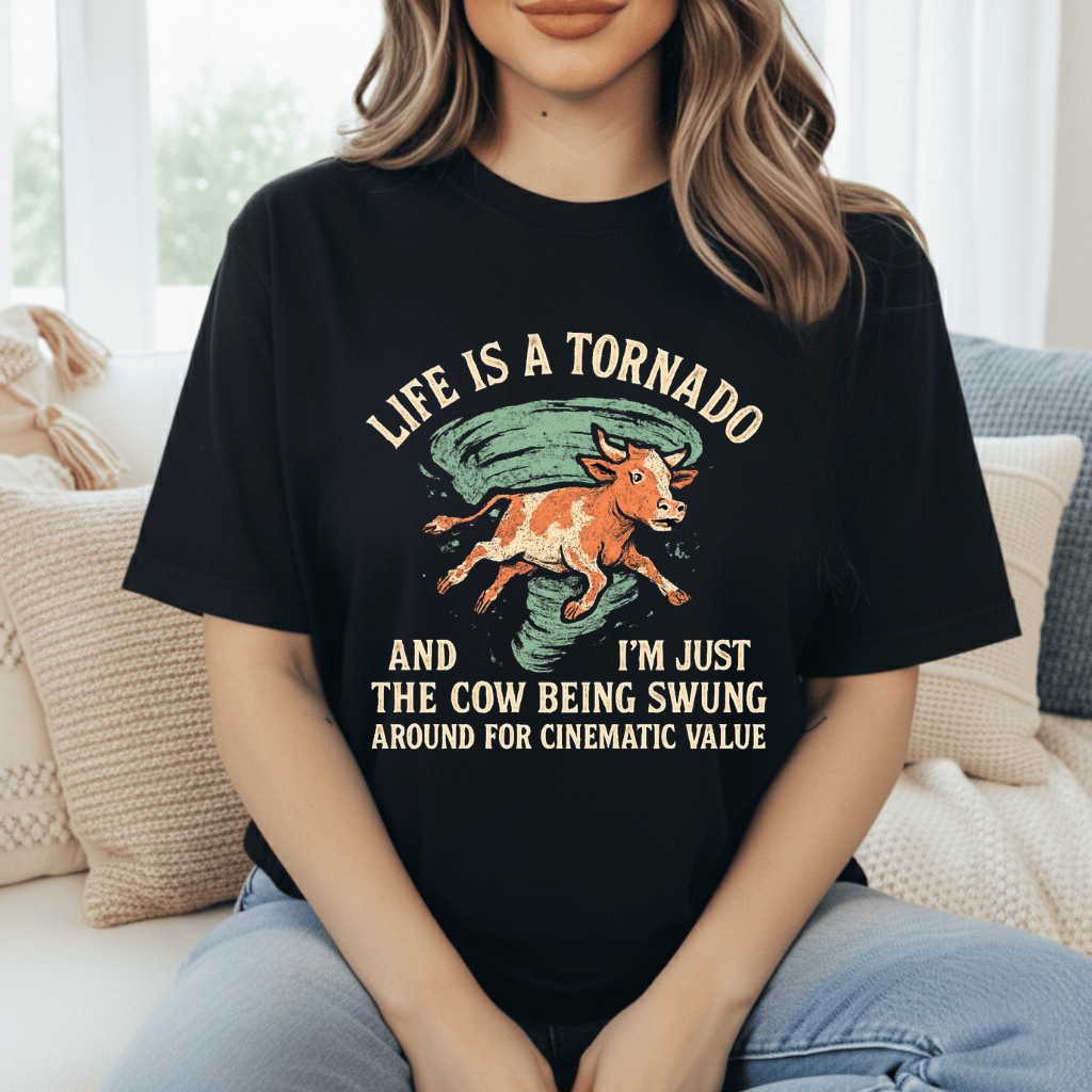 Cows In A Tornado T-Shirt