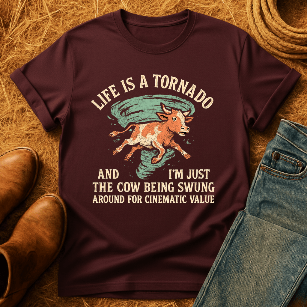 Cows In A Tornado T-Shirt