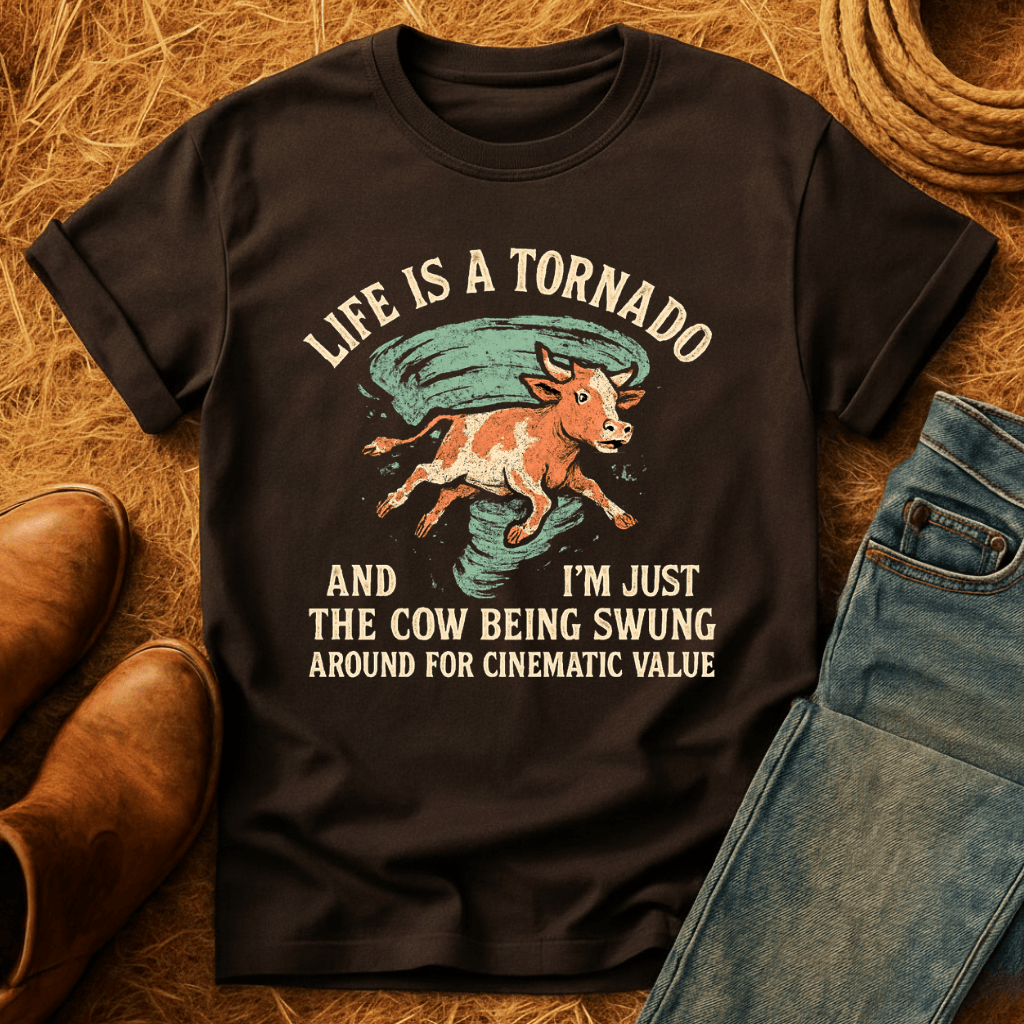 Cows In A Tornado T-Shirt
