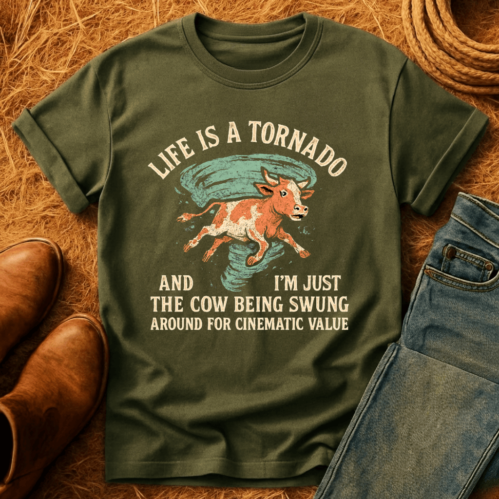 Cows In A Tornado T-Shirt