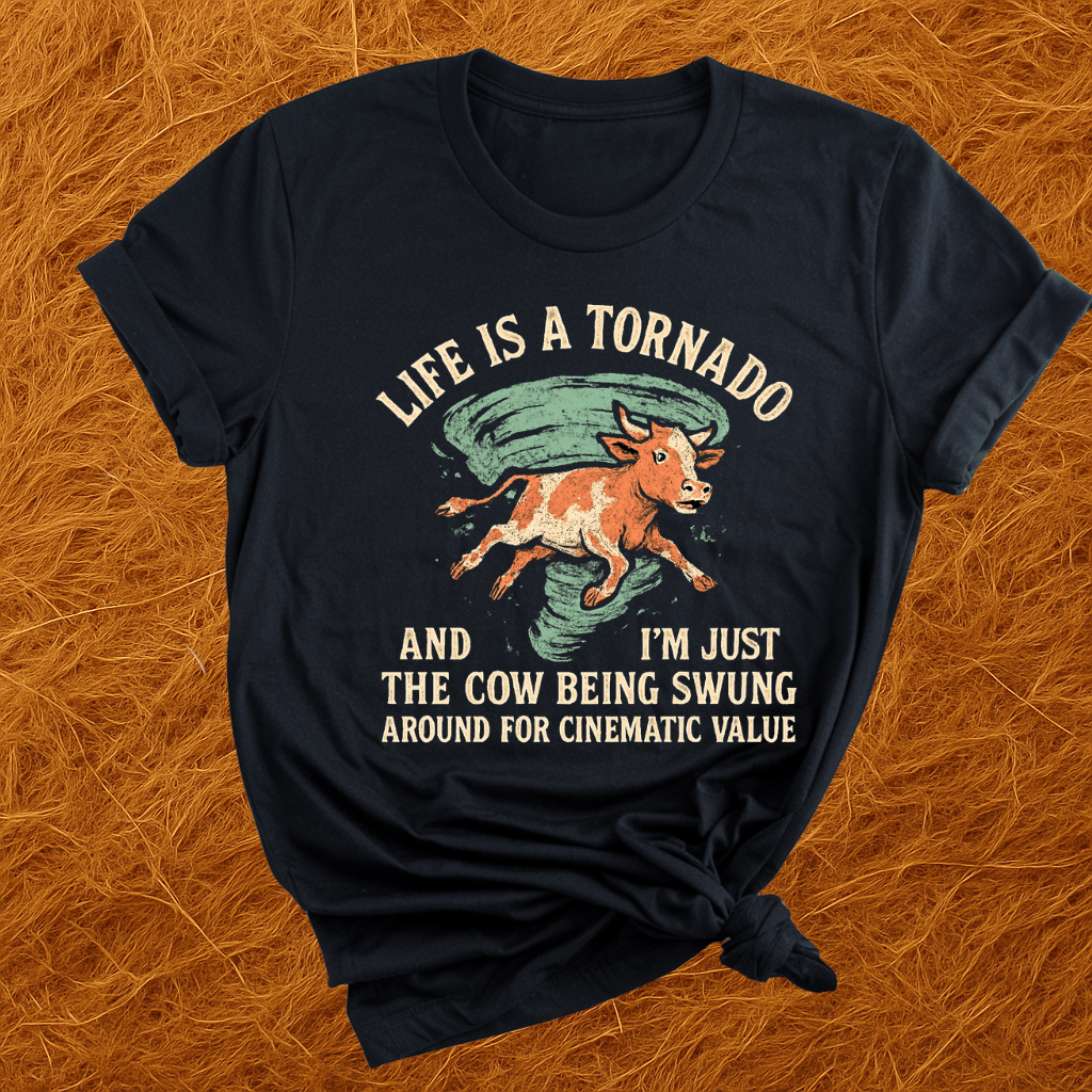 Cows In A Tornado T-Shirt