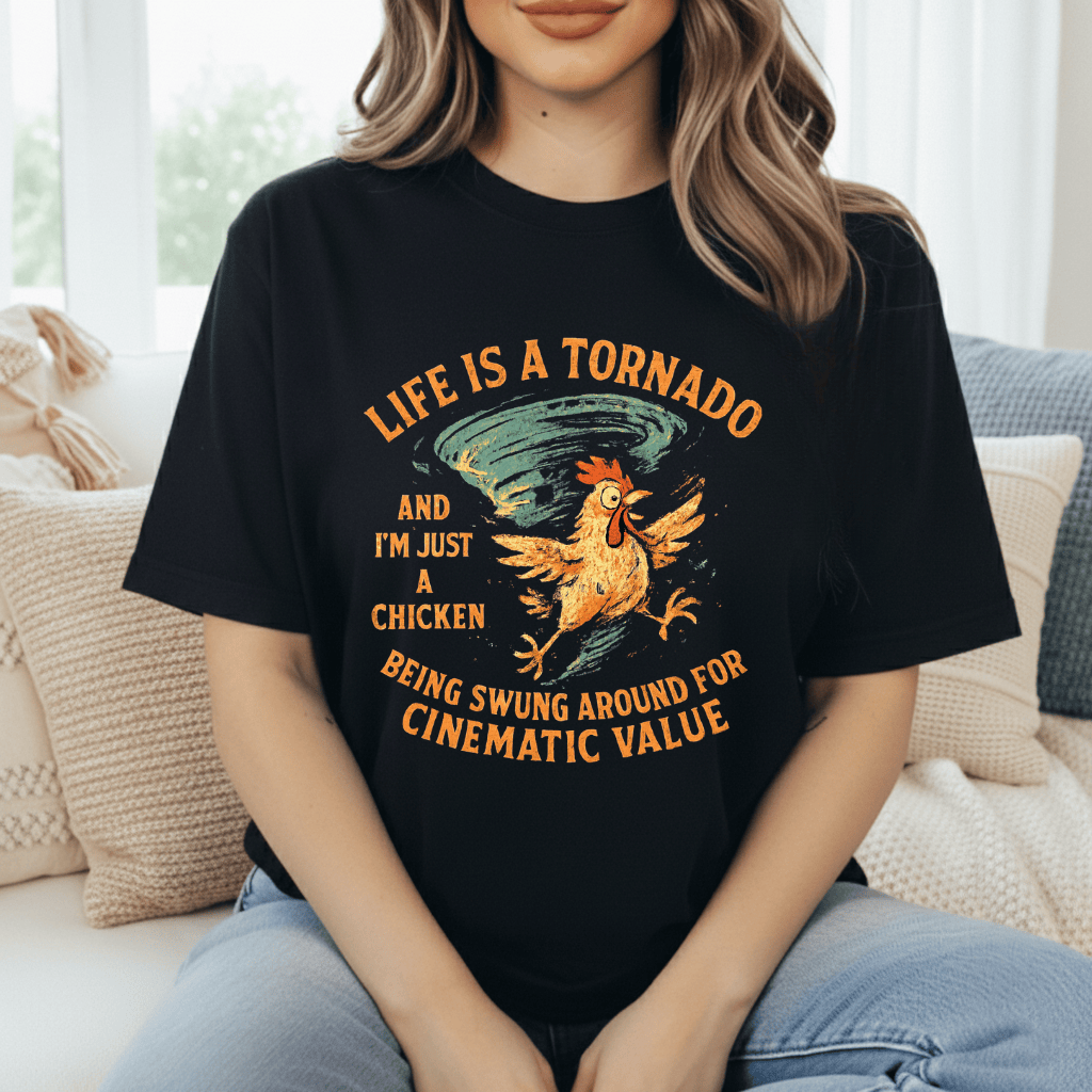 Chicken In A Tornado T-Shirt