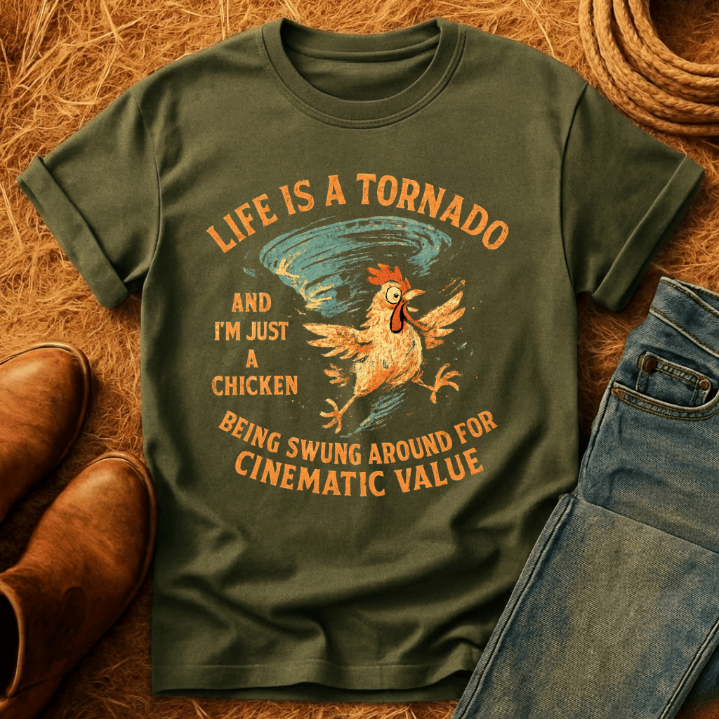 Chicken In A Tornado T-Shirt