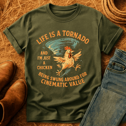 Chicken In A Tornado T-Shirt