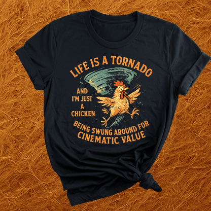 Chicken In A Tornado T-Shirt