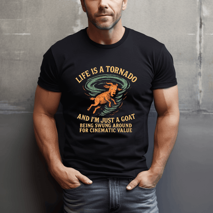 Goat In A Tornado T-Shirt