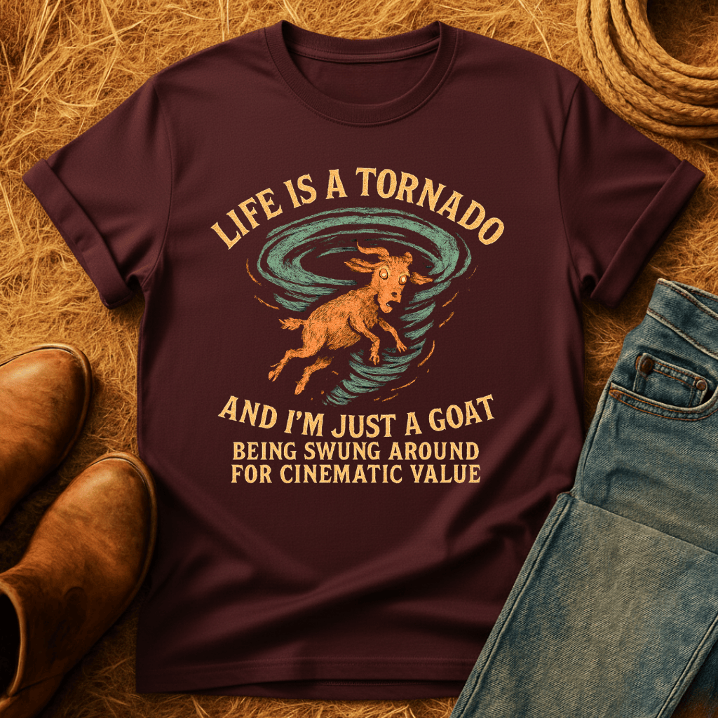 Goat In A Tornado T-Shirt