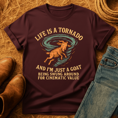 Goat In A Tornado T-Shirt