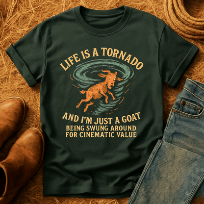 Goat In A Tornado T-Shirt