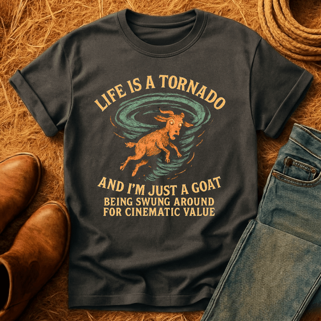 Goat In A Tornado T-Shirt