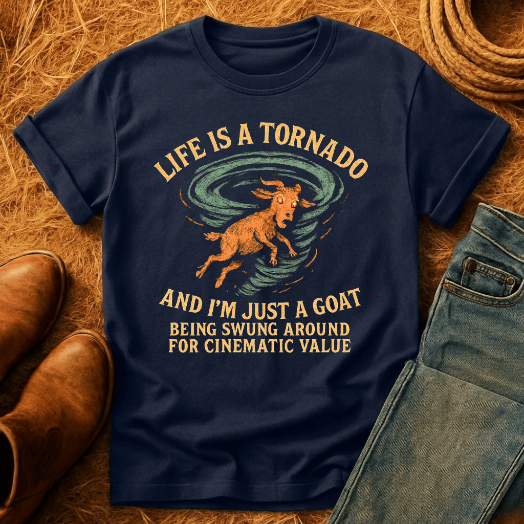 Goat In A Tornado T-Shirt