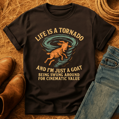 Goat In A Tornado T-Shirt