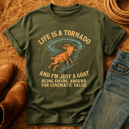 Goat In A Tornado T-Shirt