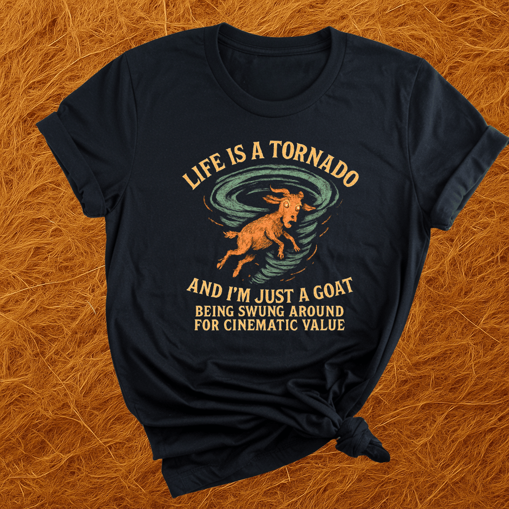Goat In A Tornado T-Shirt