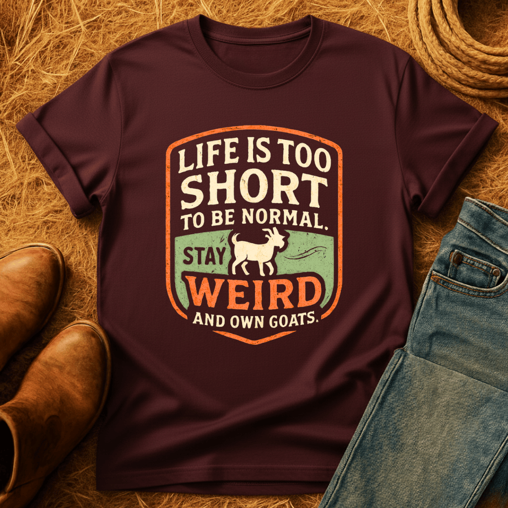 Stay Weird & Own Goats T-Shirt