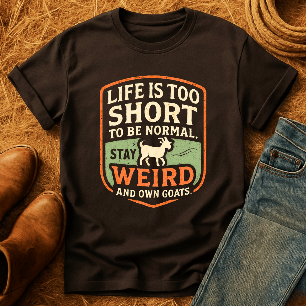 Stay Weird & Own Goats T-Shirt