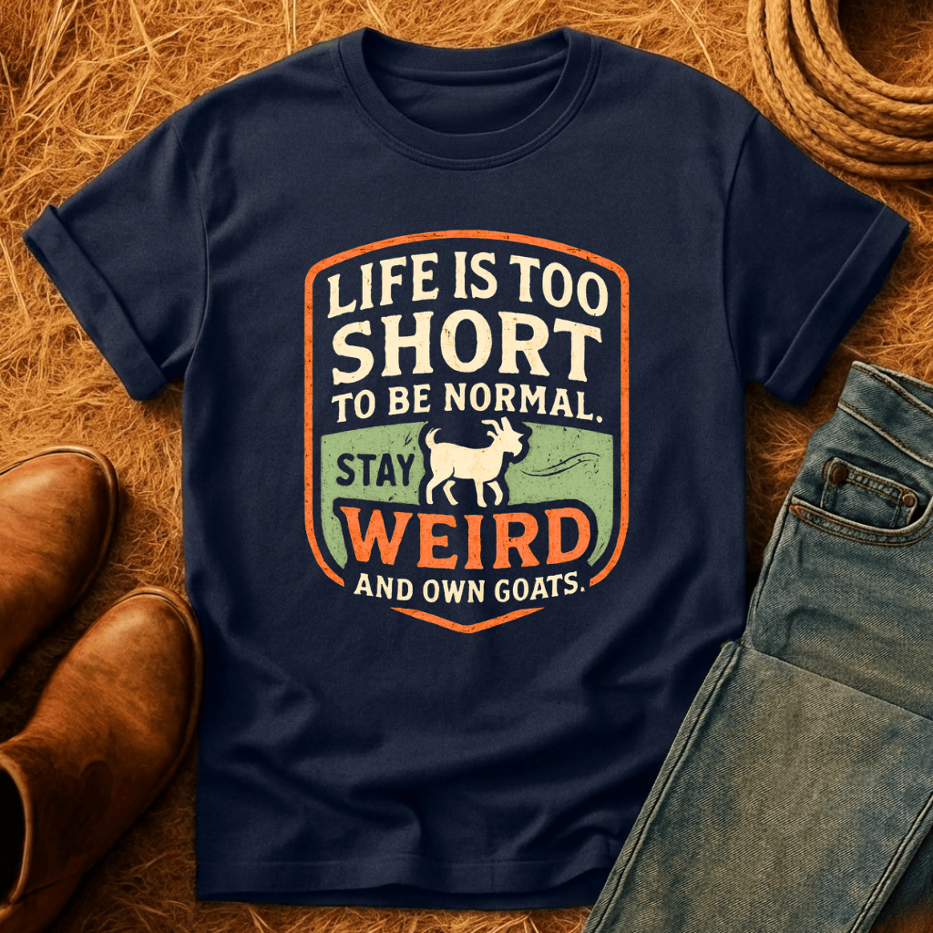 Stay Weird & Own Goats T-Shirt