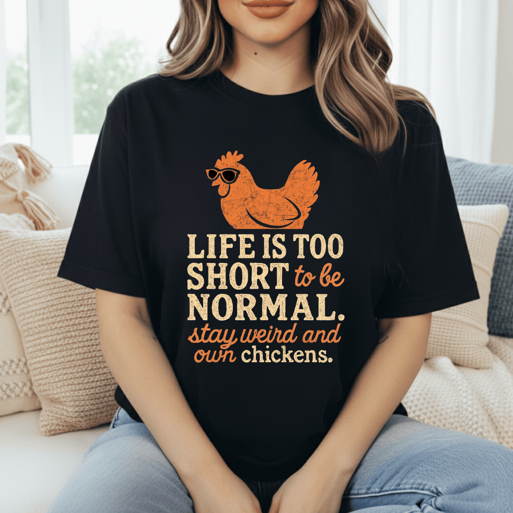 Stay Weird & Own Chickens T-Shirt