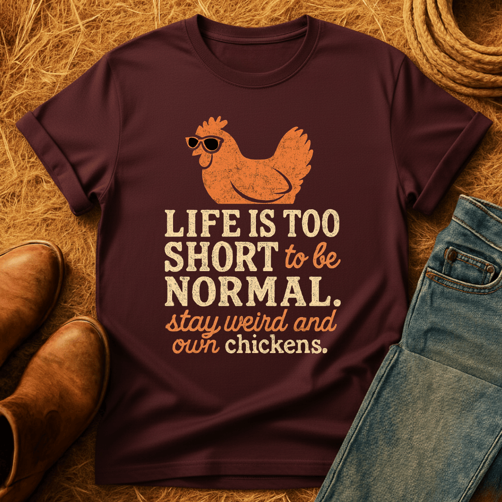 Stay Weird & Own Chickens T-Shirt